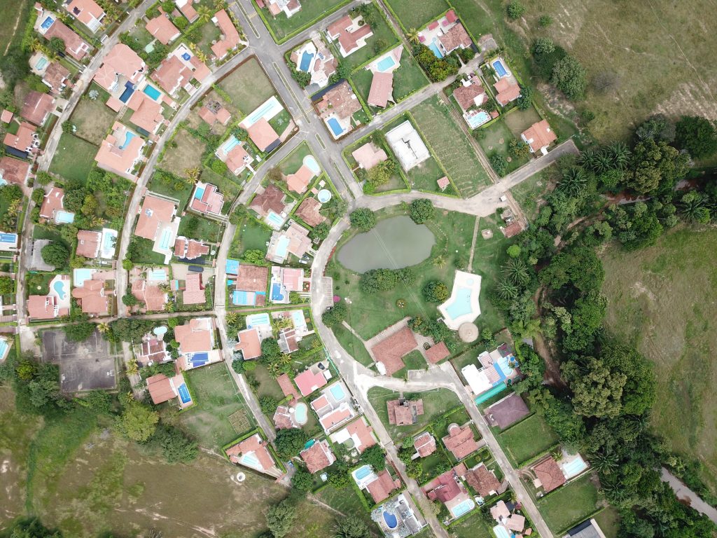 Planacion urbana dornes con camara